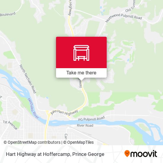 Hart Highway at Hoffercamp plan