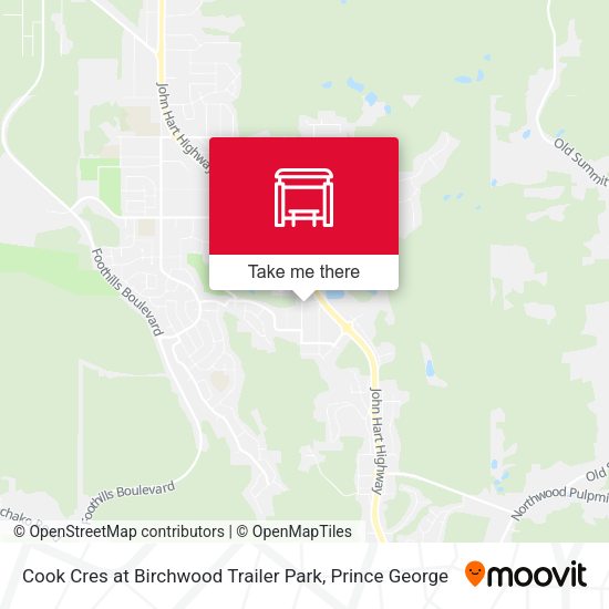 Cook Cres at Birchwood Trailer Park plan
