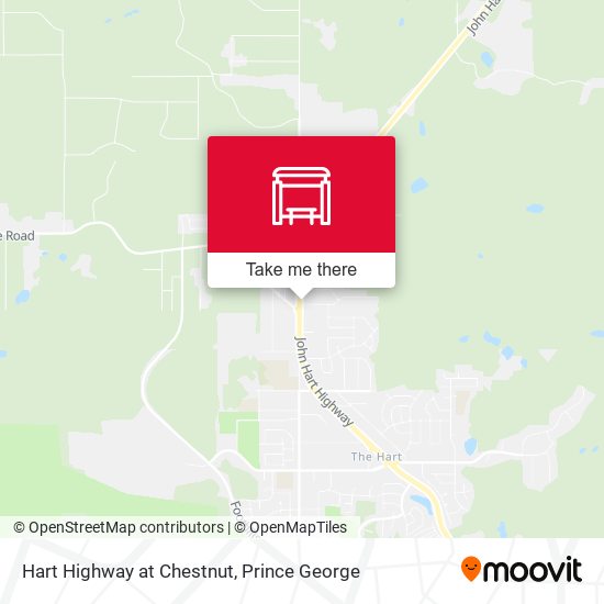 Hart Highway at Chestnut map