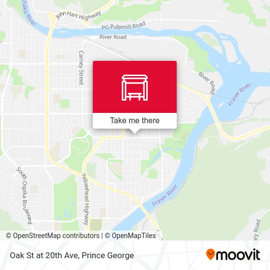 Oak St at 20th Ave plan