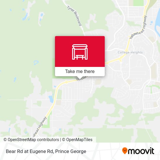 Bear Rd at Eugene Rd plan