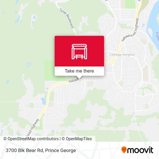 3700 Blk Bear Rd map