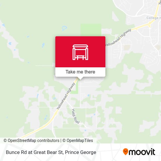 Bunce Rd at Great Bear St map
