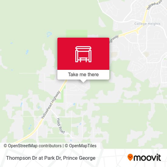 Thompson Dr at Park Dr plan