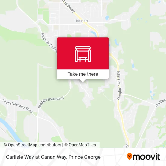 Carlisle Way at Canan Way map