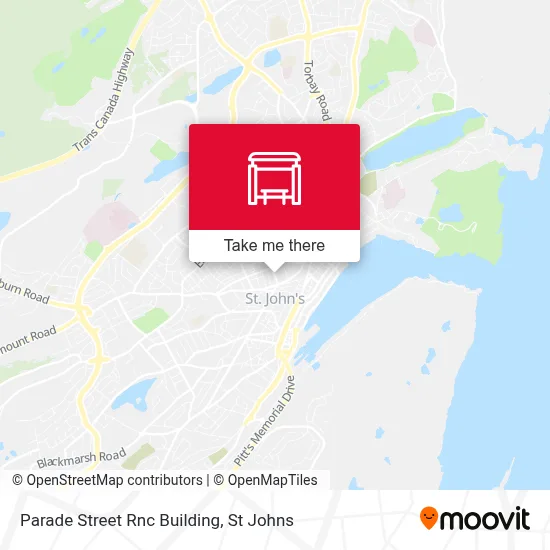 Parade Street Rnc Building map
