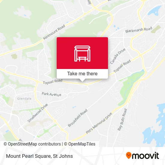Mount Pearl Square map
