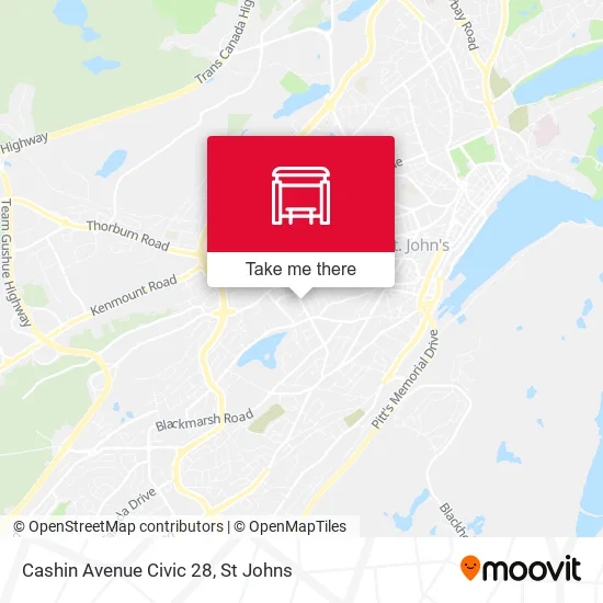 Cashin Avenue Civic 28 map