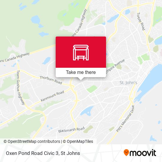 Oxen Pond Road Civic 3 map