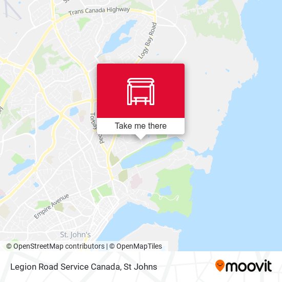 Legion Road Service Canada plan