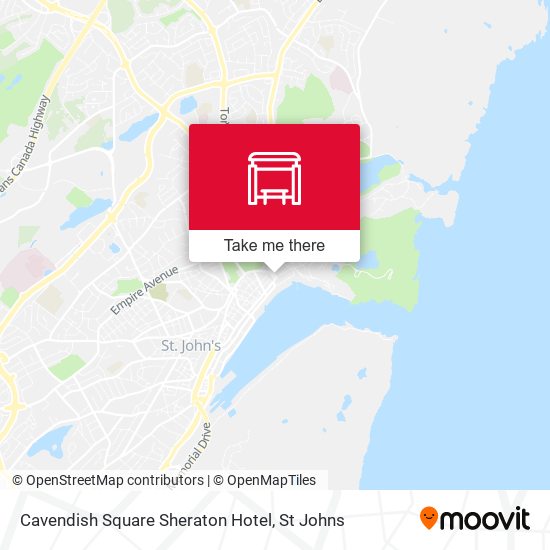 Cavendish Square Sheraton Hotel plan