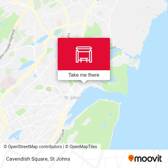 Cavendish Square map