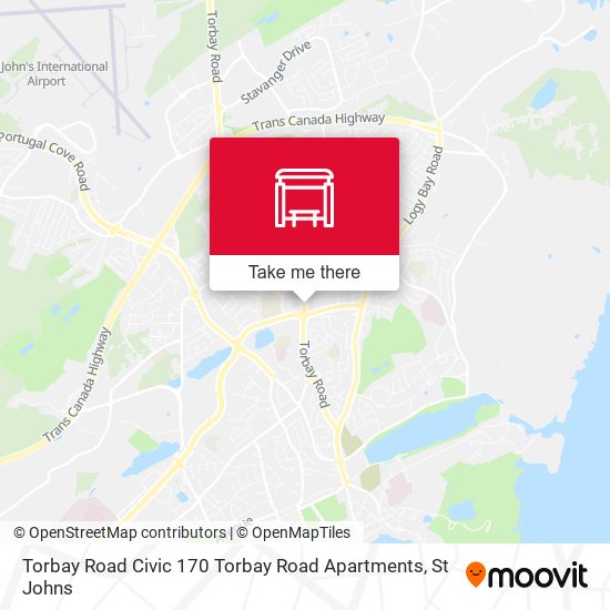 Torbay Road Civic 170 Torbay Road Apartments map