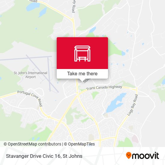 Stavanger Drive Civic 16 map