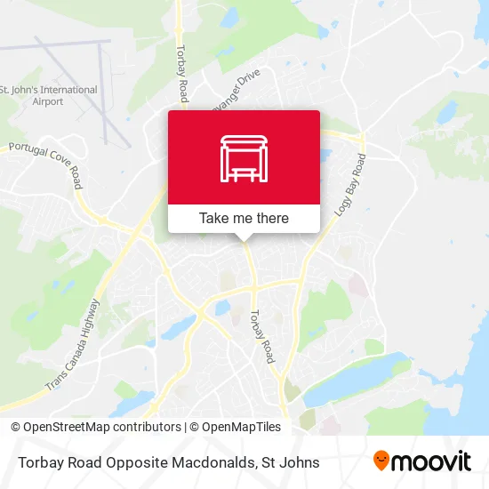 Torbay Road Opposite Macdonalds map