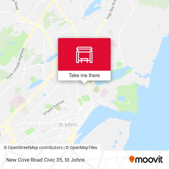 New Cove Road Civic 35 map