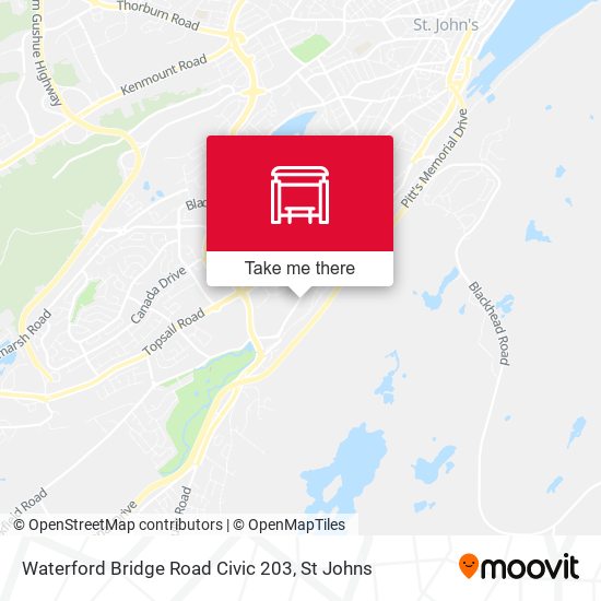 Waterford Bridge Road Civic 203 map