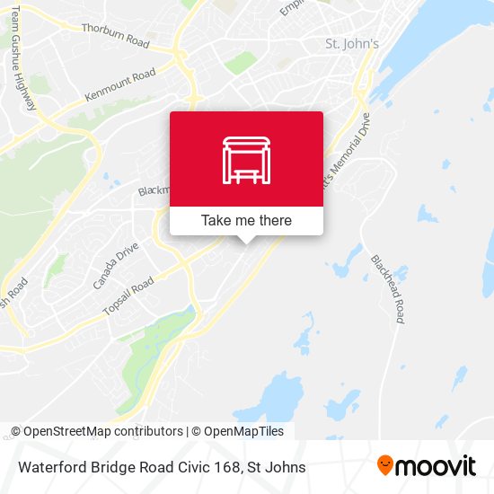 Waterford Bridge Road Civic 168 map