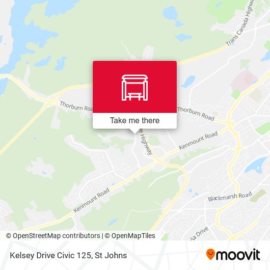 Kelsey Drive Civic 125 map