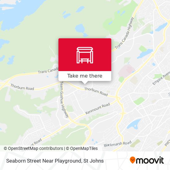 Seaborn Street Near Playground map