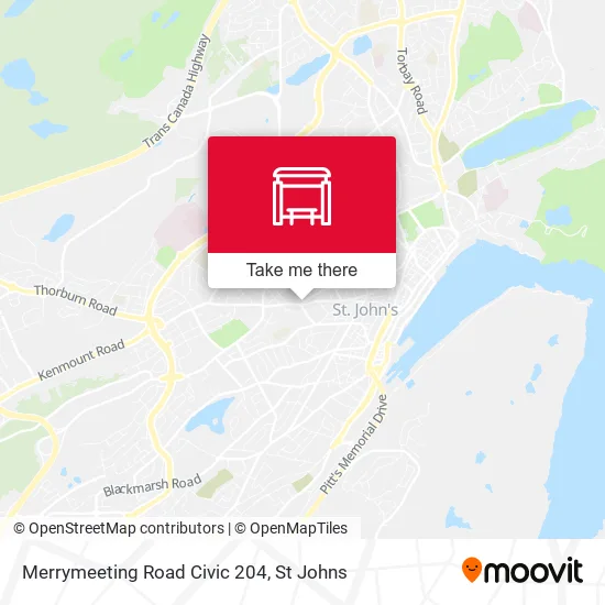 Merrymeeting Road Civic 204 map