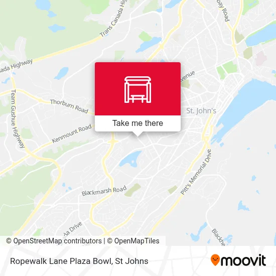 Ropewalk Lane  Plaza Bowl map