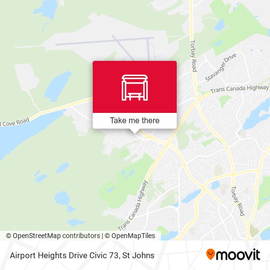 Airport Heights Drive Civic 73 map