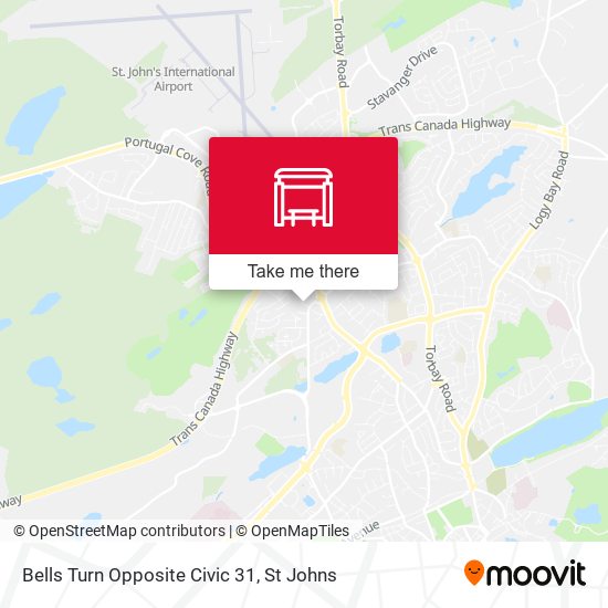 Bells Turn Opposite Civic 31 map