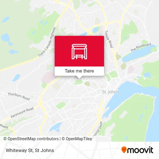 Whiteway St map