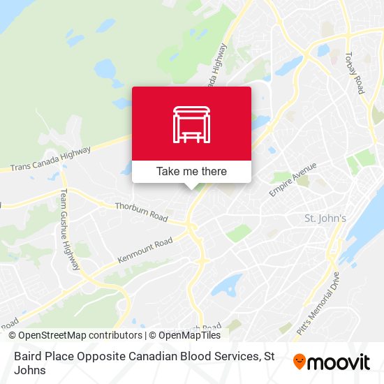 Baird Place Opposite Canadian Blood Services plan