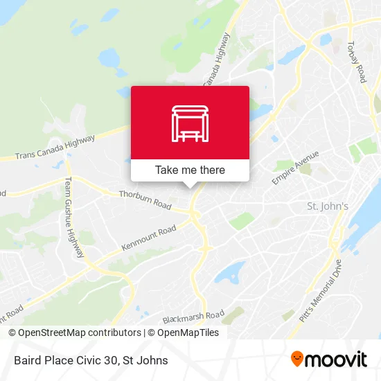 Baird Place Civic 30 map