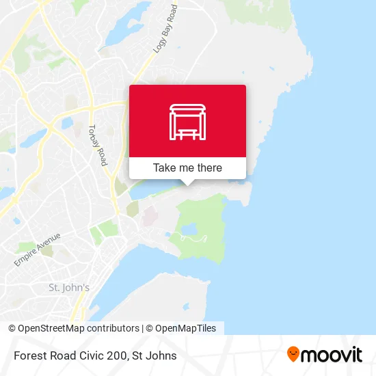 Forest Road Civic 200 map