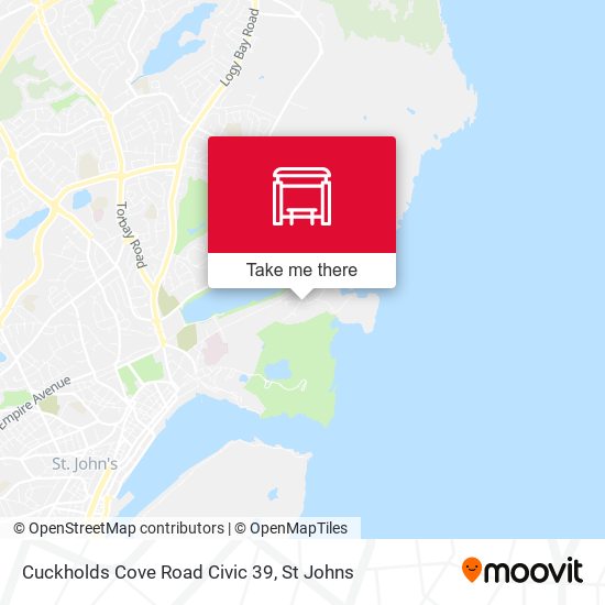 Cuckholds Cove Road Civic 39 map