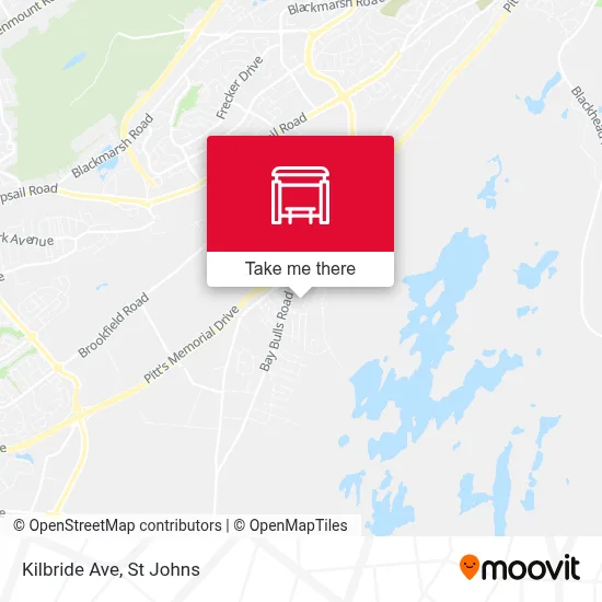 Kilbride Ave map