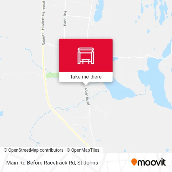 Main Rd Before Racetrack Rd map