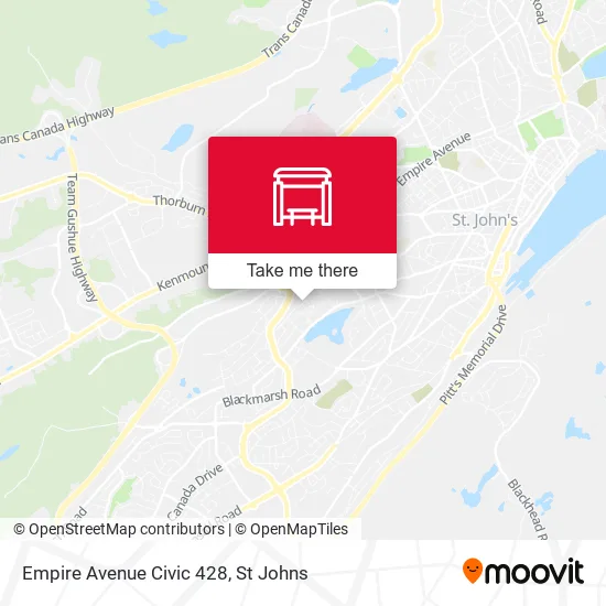 Empire Avenue Civic 428 map