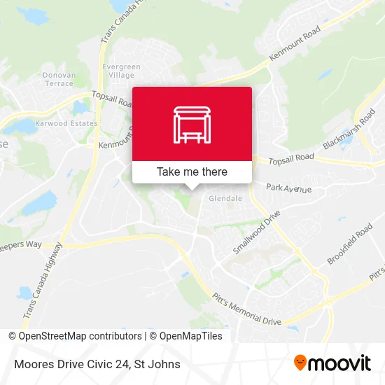 Moores Drive Civic 24 map