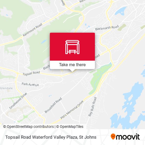 Topsail Road Waterford Valley Plaza map