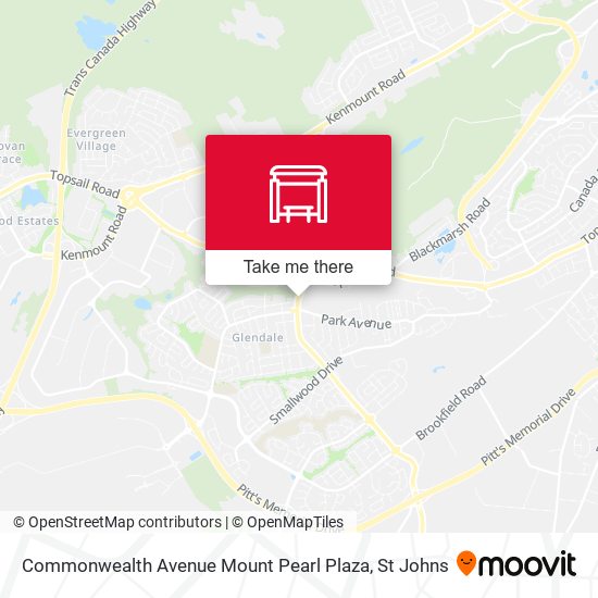 Commonwealth Avenue Mount Pearl Plaza plan