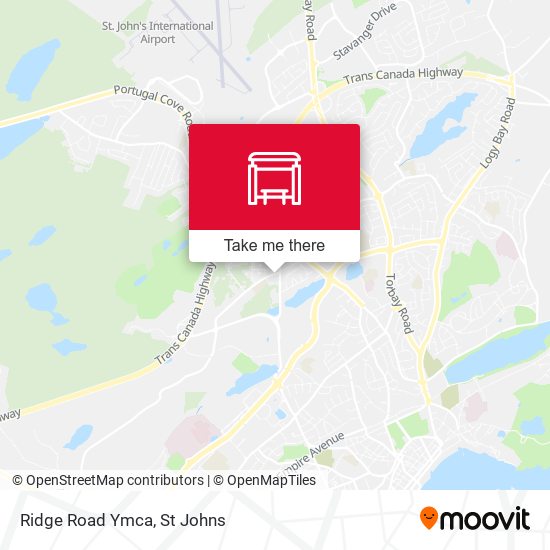 Ridge Road Ymca map