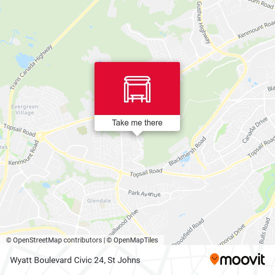 Wyatt Boulevard Civic 24 map
