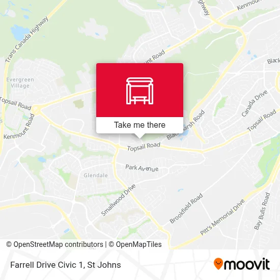 Farrell Drive Civic 1 map