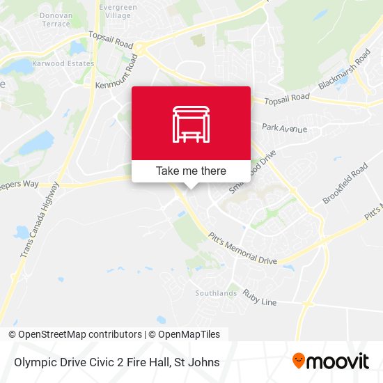 Olympic Drive Civic 2 Fire Hall map