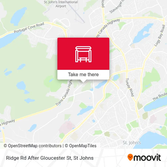 Ridge Rd After Gloucester St map