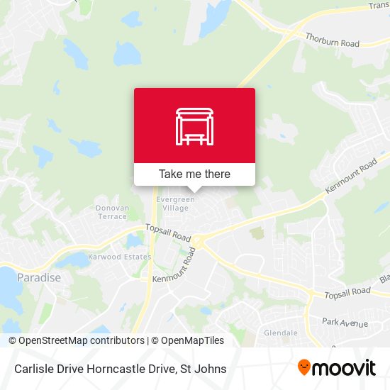 Carlisle Drive Horncastle Drive plan