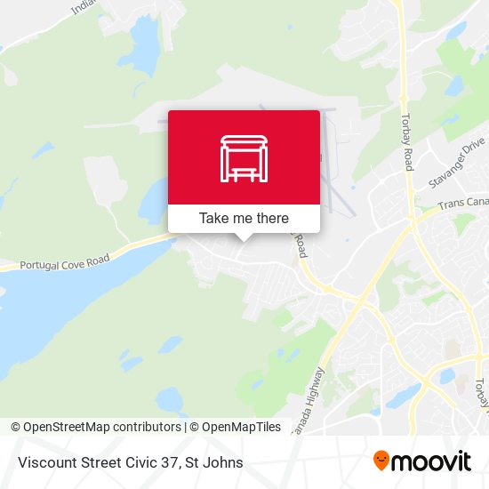 Viscount Street Civic 37 map