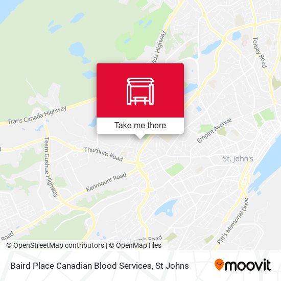 Baird Place Canadian Blood Services plan