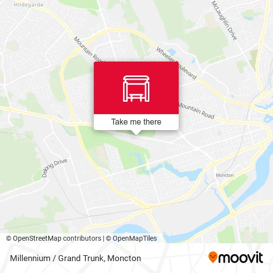 Millennium / Grand Trunk map