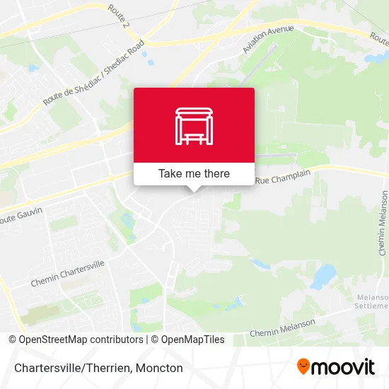 Chartersville/Therrien map
