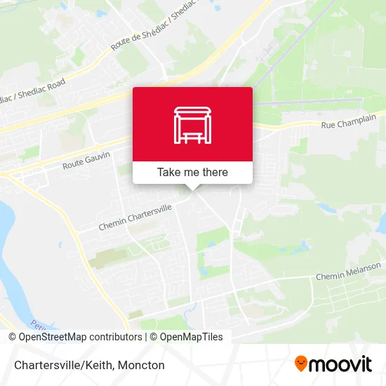 Chartersville/Keith map